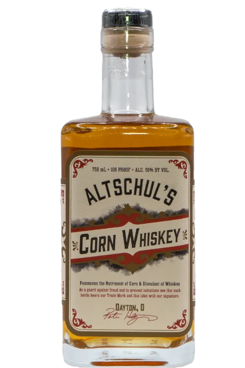Dayton Barrel Works Altschuls Corn Whiskey