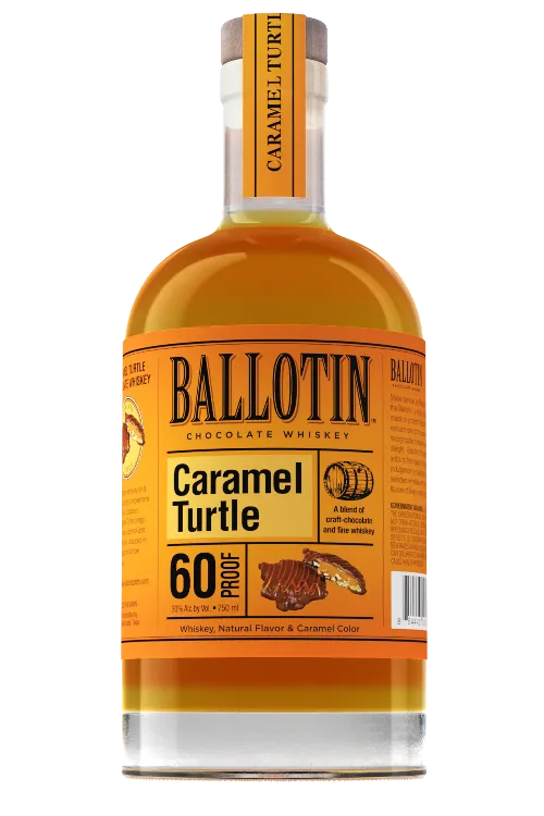 Ballotin Caramel Turtle Chocolate Whiskey