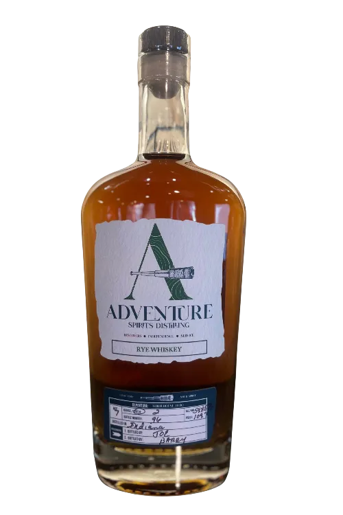 ADVENTURE SPIRITS DISTILLING CASK STRENGTH RYE