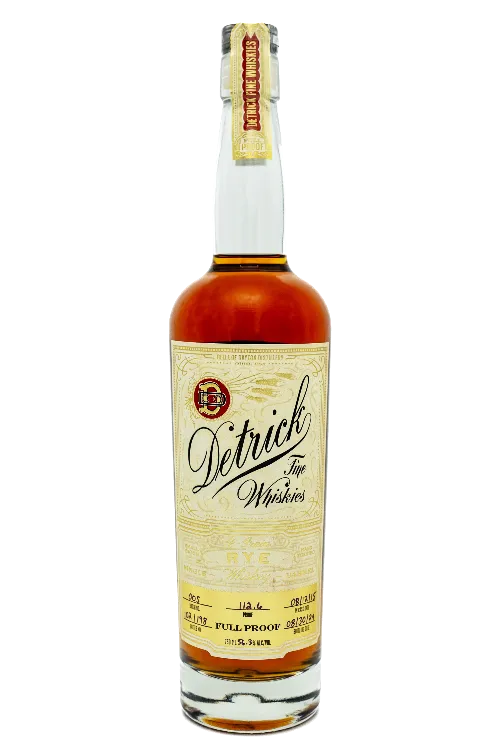 Belle of Dayton Detrick Single Barrel Rye Whiskey
