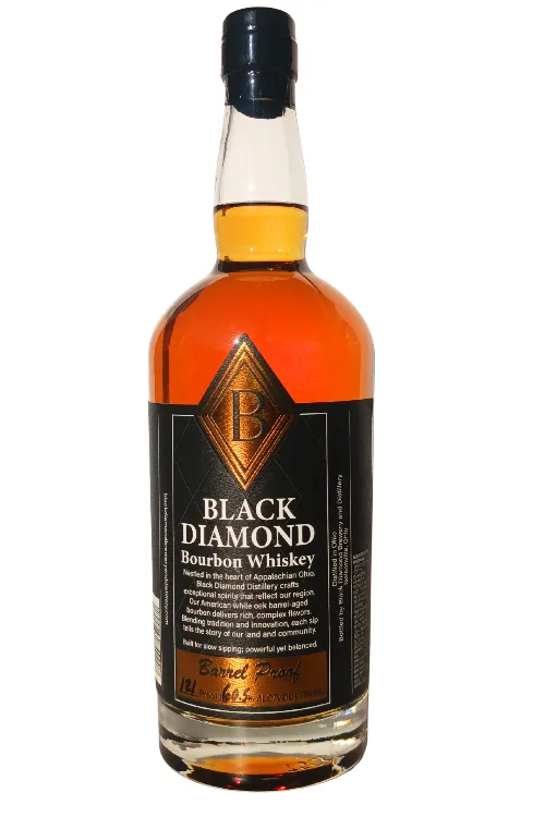 Black Diamond Bourbon Whiskey 121 Barrel Proof