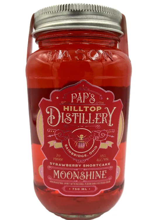 Paps Strawberry Shortcake Moonshine