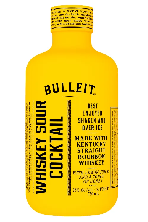 BULLEIT WHISKEY SOUR COCKTAIL RTD