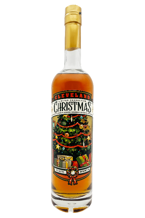 Cleveland Christmas Bourbon 750 ML Whiskey OHLQ