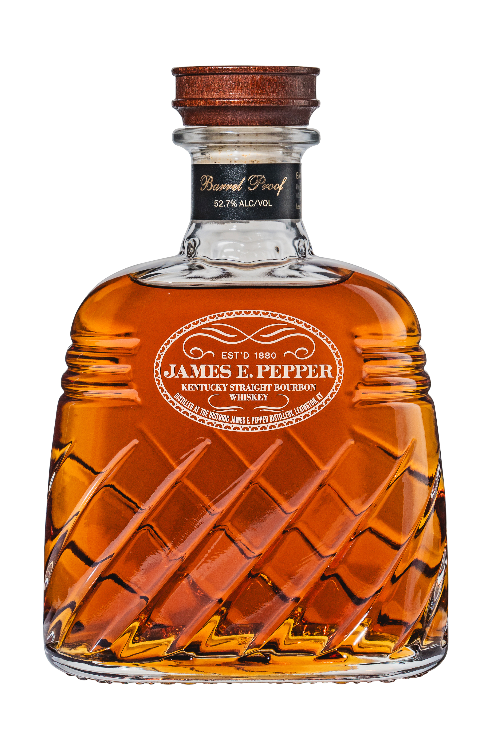 James E. Pepper Barrel Proof Decanter - 750 ML | Whiskey | OHLQ