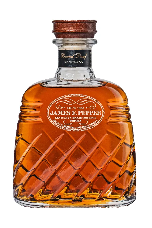 James E. Pepper Barrel Proof Decanter