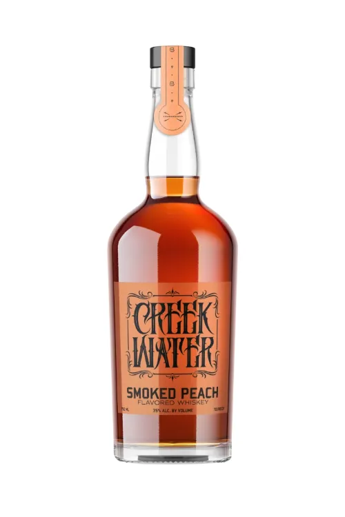 CREEK WATER SMOKED PEACH WHISKEY
