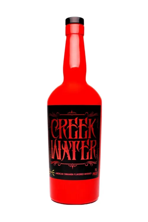 CREEK WATER AMERICAN CINNAMON FLAVORED WHISKEY