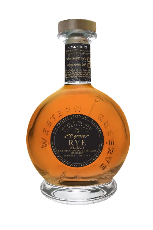 Western Reserve 20 Year Sherry Cask Rye Whiskey