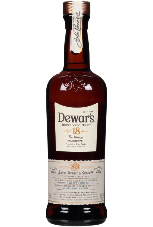Dewar's 18 Year Old Founders Reserve Scotch Whisky 750 ML Whiskey OHLQ