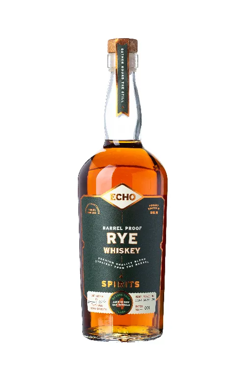 Echo Spirits Distilling Co Barrel Proof Rye