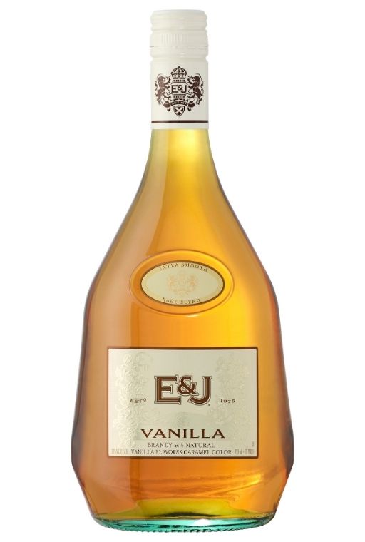 E&J Flavored Vanilla Brandy 750 ML Brandy OHLQ