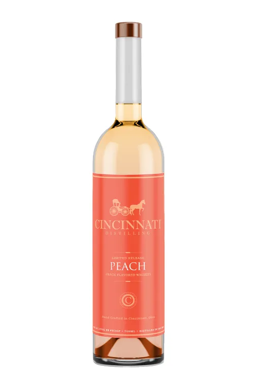 Cincinnati Distilling Peach Whiskey