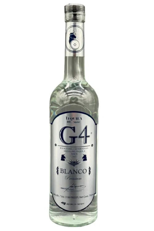 G4 BLANCO TEQUILA 108 PROOF