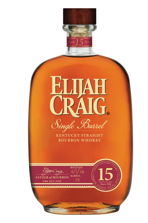 Elijah Craig 15-year-old Single Barrel