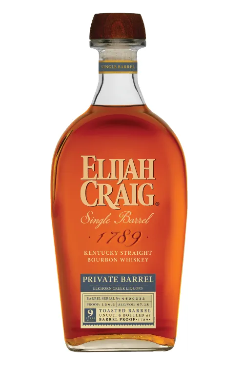 ELIJAH CRAIG TOASTED BARREL PROOF PRIVATE BARREL