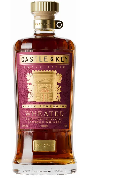 CASTLE & KEY WHEATED CASK STRENGTH BOURBON