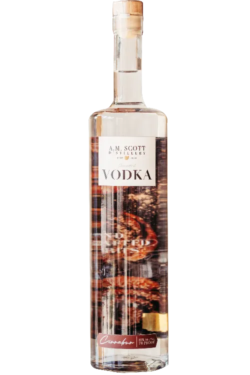 A.m. Scott Distillery Cinnabun Vodka