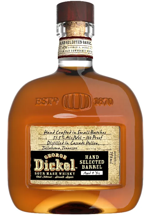 George Dickel Hand Selected Barrel 9 Year Whisky