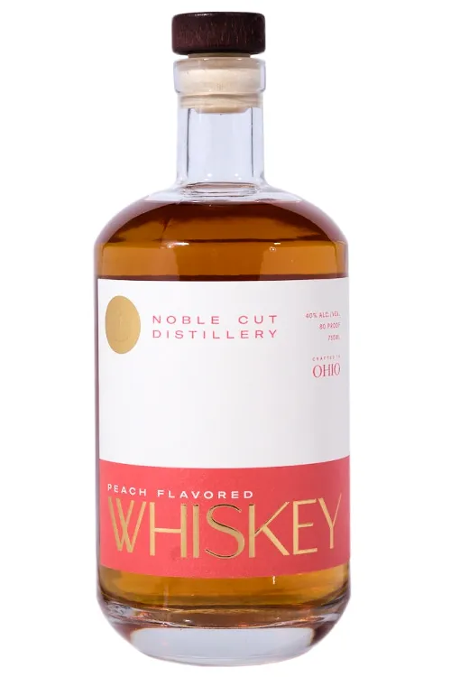 Noble Cut Distillery Peach Flavored Whiskey