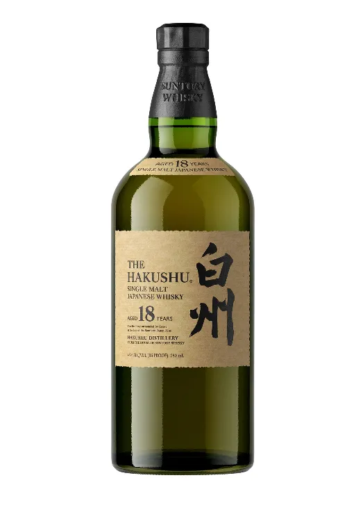 白州NV 700ml Hakushu 18 Year Old Single Malt Japanese Whisky - 750 ML