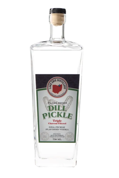 Lake Erie Distillery Dill Pickle Flavored Vodka