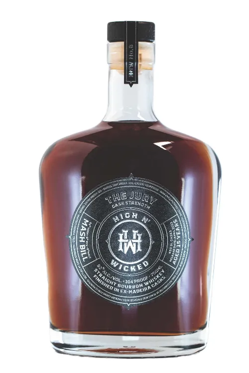High N' Wicked the Jury Straight Bourbon Whiskey