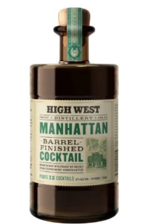 High West Manhattan Barrel Finished Cocktail Rtd