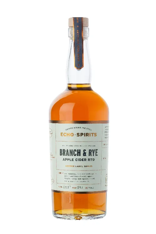 Echo Spirits Branch & Rye Apple Rtd
