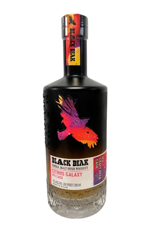 Black Beak Citrus Galaxy Single Malt Irish Whiskey