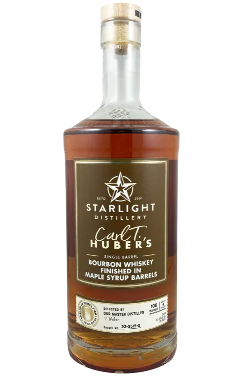 Starlight Maple Syrup Barrel Finished Bourbon BTB