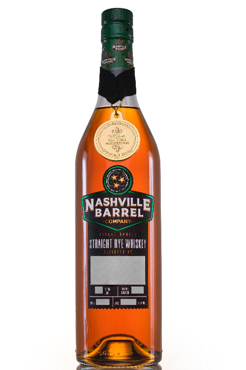 Nashville Barrel Company Cask Proof Rye 750 ML Whiskey OHLQ