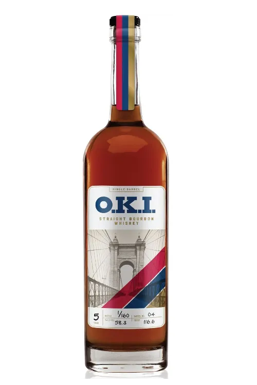 O.k.i. Straight Bourbon Whiskey