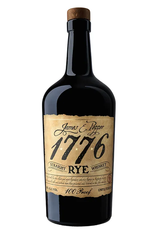 ウイスキー James E. Pepper 1776 Bourbon 100 Proof 1776” Straight Bourbon – 100 Proof – James E. Pepper