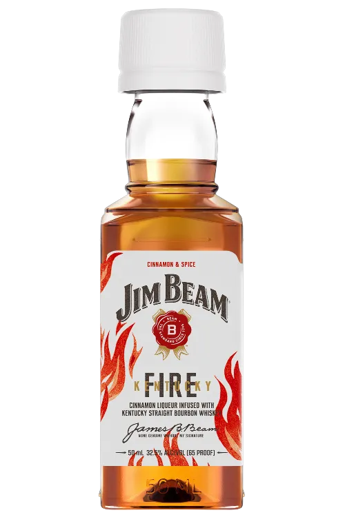 可愛いクリスマスツリーやギフトが！ Jim Beam Whiskey | ML 750 - Whiskey Bourbon Fire Kentucky Box/デッキ/パック