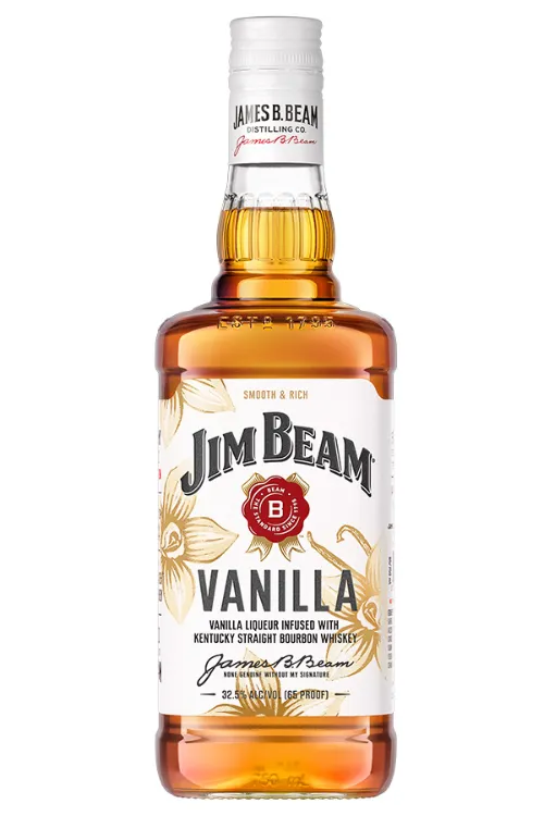 Jim Beam Vanilla Bourbon Whiskey - 750 ML | Whiskey