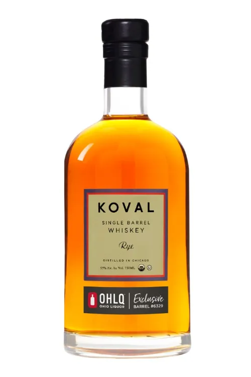 Koval Single Barrel Cask Strength Rye Barrel