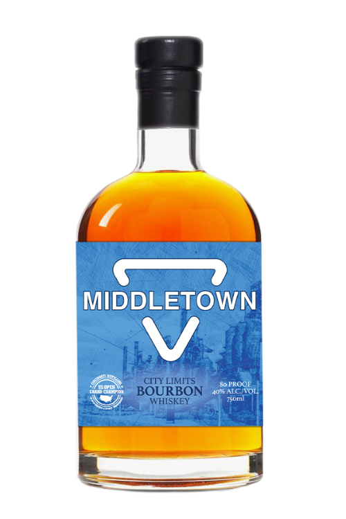 Middletown City Limits Bourbon 750 ML Whiskey OHLQ