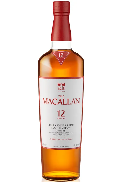 Macallan 12 Year Old Sherry Oak - 750 ML | Whiskey