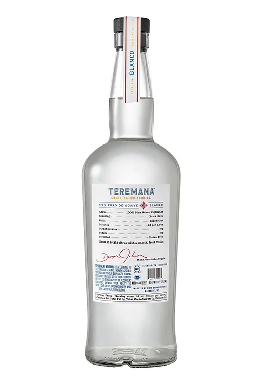 Teremana Blanco - 750 ML | Tequila Teremana Blanco - 750 ML | Tequila
