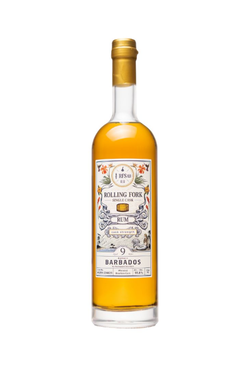 Rolling Fork Single Cask Rum 9 Year Barbados - 750 ML | Rum | OHLQ