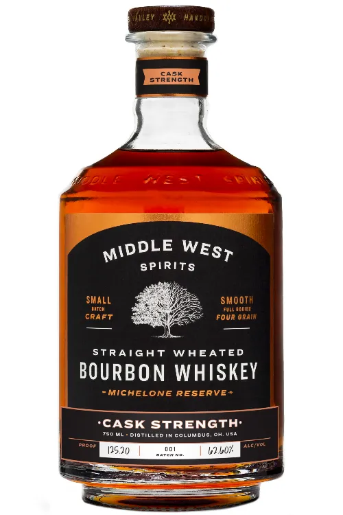 Middle West Spirits Cask Strength Bourbon Whiskey
