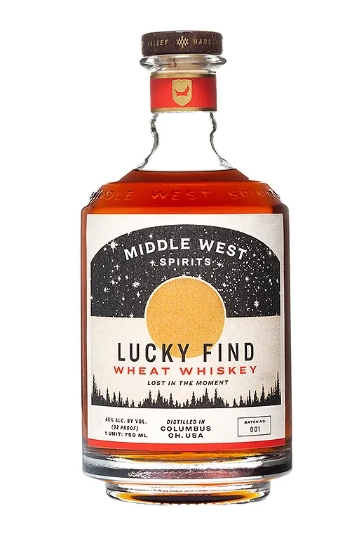 Middle West Spirits Lucky Find Wheat Whiskey