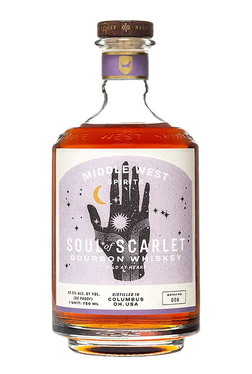 Middle West Spirits Soul of Scarlet Bourbon Whiskey