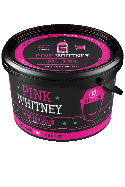 NEW AMSTERDAM PINK WHITNEY 50ML 20PK BUCKET