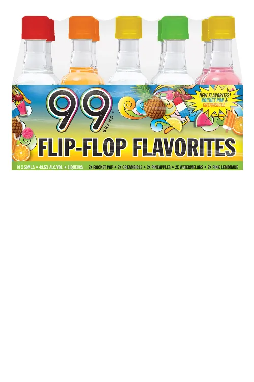 99 BRAND FLIP-FLOP FLAVORITES