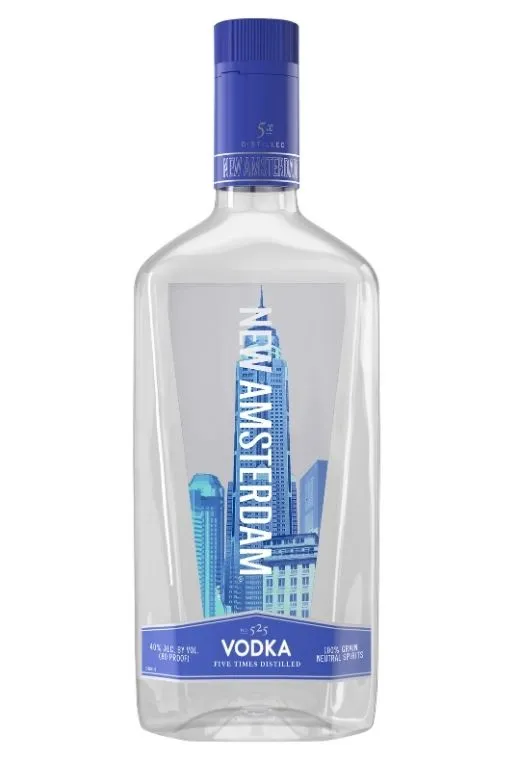 New Amsterdam Vodka Plastic Bottle