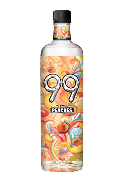 99 Peaches Flavored Liqueur 750 ML Cordial OHLQ