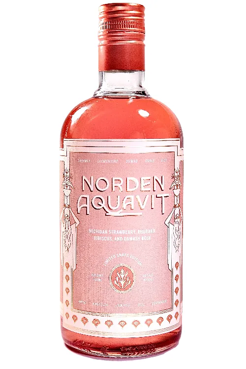Norden Aquavit Strawberry Rhubarb Limited Edition