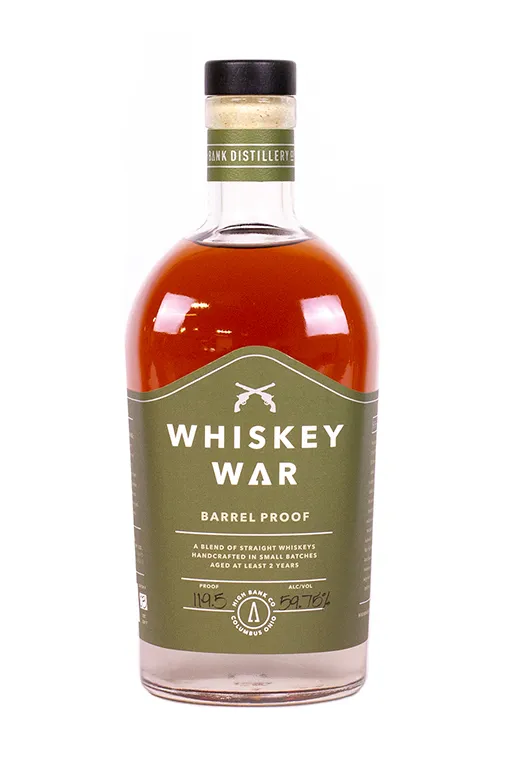High Bank Whiskey War Barrel Proof